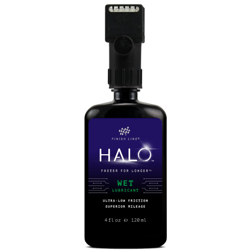 Chain lube Finish Line HALO Wet 120ml + Smart Luber