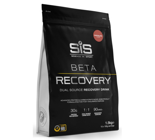 Sports nutrition powder SiS Beta Recovery Chocolate 1.5kg