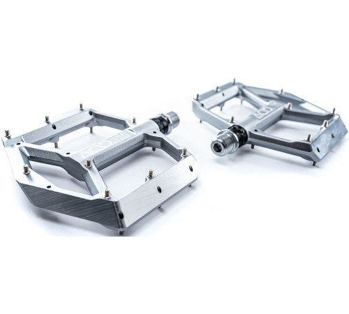 Pedals ACID Flat A1-CB Alu silver