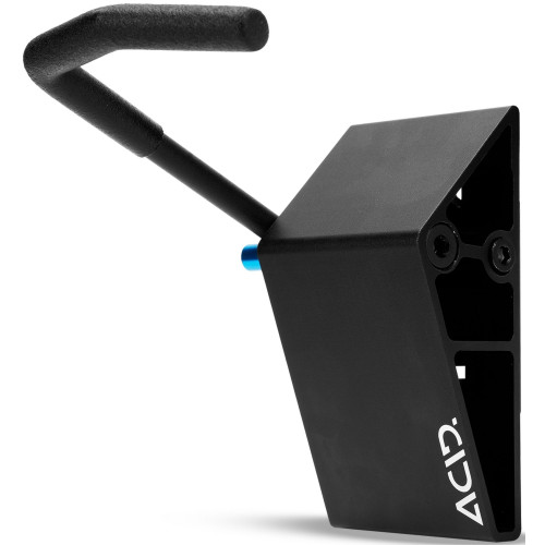 Bicycle rack RFR Hook CMPT 12-29" wall mounted black