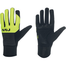 Velo cimdi Northwave Fast Gel black/yellow fluo-M