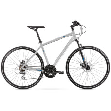 Velosipēds Romet Orkan 1 M 2025 silver-blue-19" / M