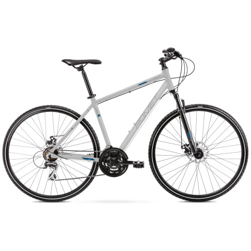 Bicycle Romet Orkan 1 M 2025 silver-blue-21" / L