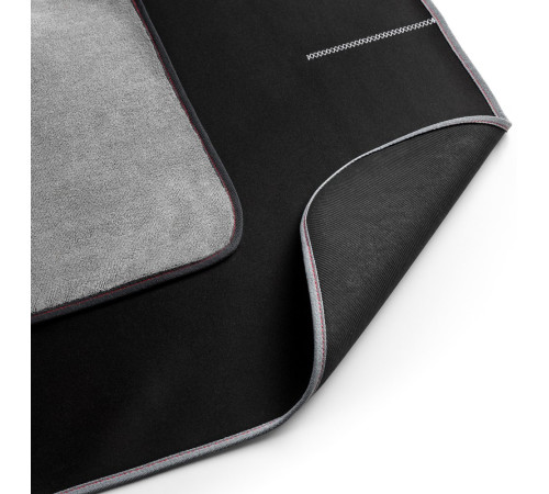 Trainer mat Elite Dry 180x90cm black