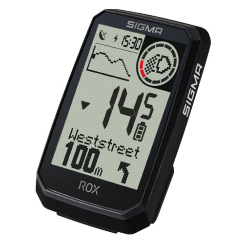 Bike computer SIGMA ROX 4.0 Endurance GPS Black