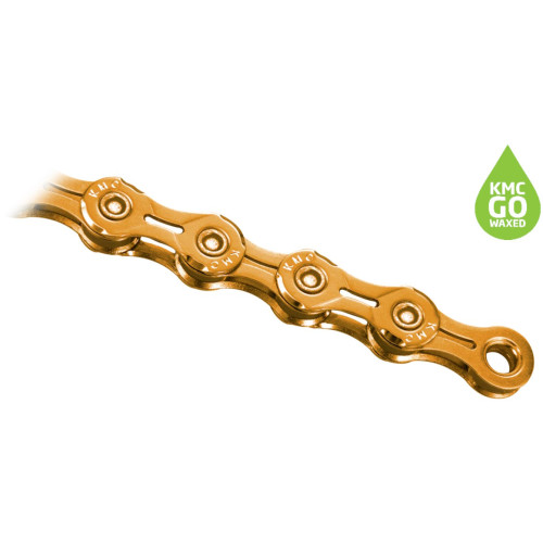 Chain KMC X11EL Ti-N Gold 11-speed 118-links Waxed