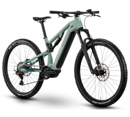 E-bike Raymon Trailray 120 29" 2025 mint-jade-cotton-M