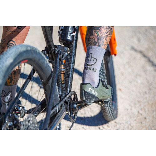 Cycling shoes Northwave Rebel 3 MTB XC dark green-42½