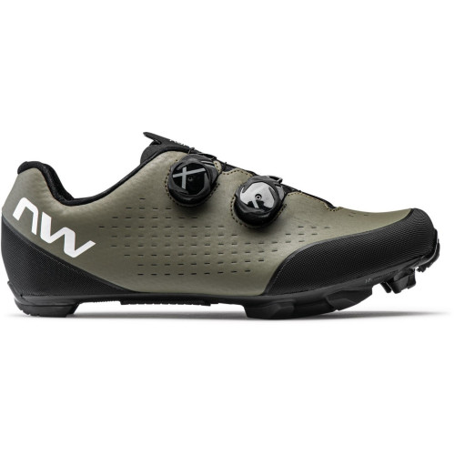 Cycling shoes Northwave Rebel 3 MTB XC dark green-43