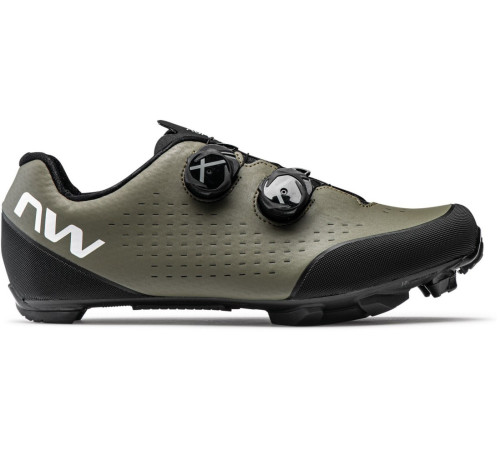 Cycling shoes Northwave Rebel 3 MTB XC dark green-45½