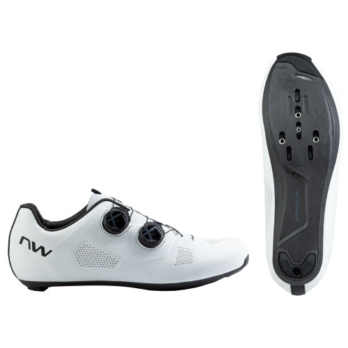 Velo apavi Northwave Revolution Road white-black-42
