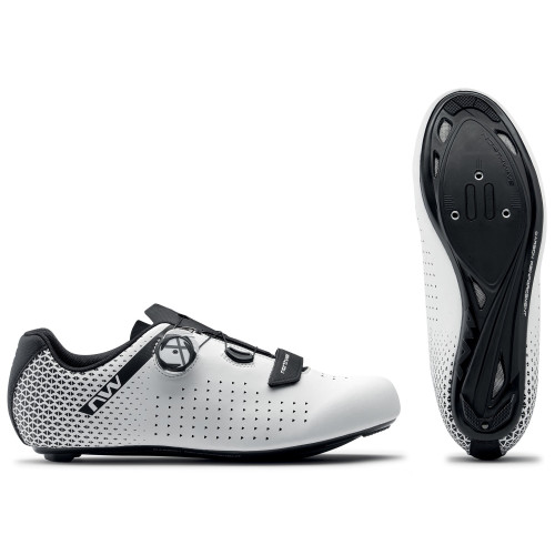 Cycling shoes Northwave Core Plus 2 Road white-black-43
