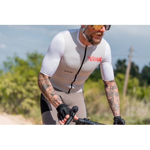 Jersey Northwave Essence EVO S/S light grey-white-L