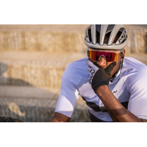 Velo cimdi Northwave Spider Long grey-black