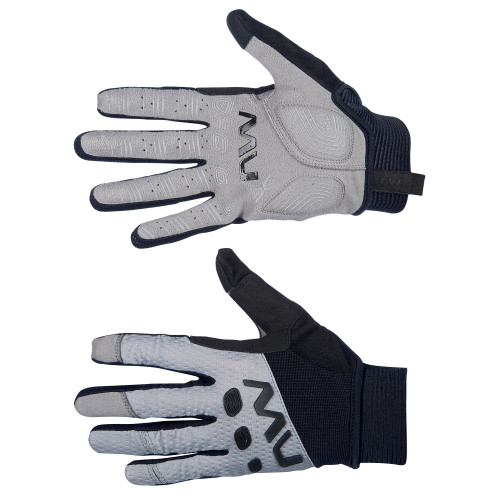 Gloves Northwave Spider Long grey-black-XXL