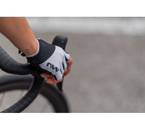 Gloves Northwave Fast WMN Short light grey-M