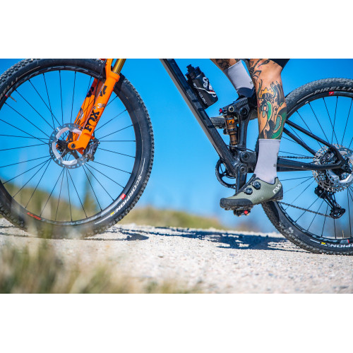 Socks Northwave Sunday Monday light grey-forest green-M (40/43)