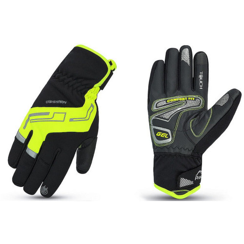 Velo cimdi Prox Performance Pro Long Gel black-lime-XL