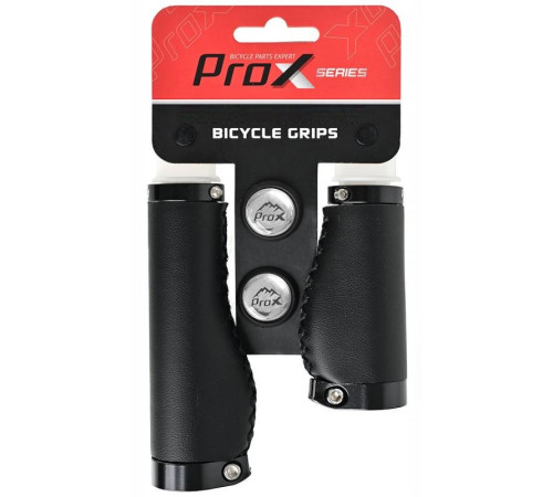 Stūres rokturi ProX GP-451 130+92mm Eco leather 2xLock-on