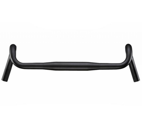 Stūre ProX Gravel Alu 31.8/420mm 125/70mm black matt