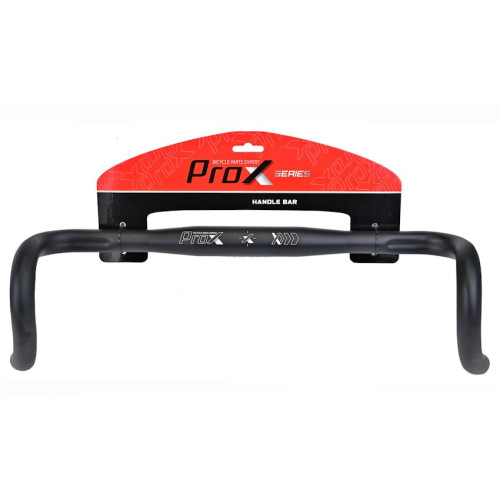 Stūre ProX Gravel Alu 31.8/440mm 125/70mm black matt