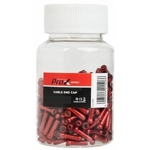 Cable end caps ProX red (300pcs.)