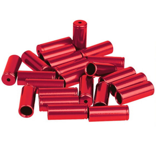 Brake outer casing caps ProX Alu red (100pcs.)