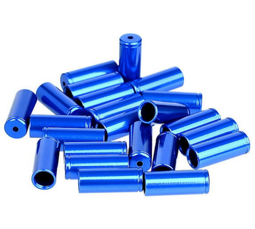 Brake outer casing caps ProX Alu blue (100pcs.)