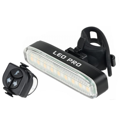 Rear lamp ProX Leo Pro Brake & Turn 50Lm remote USB