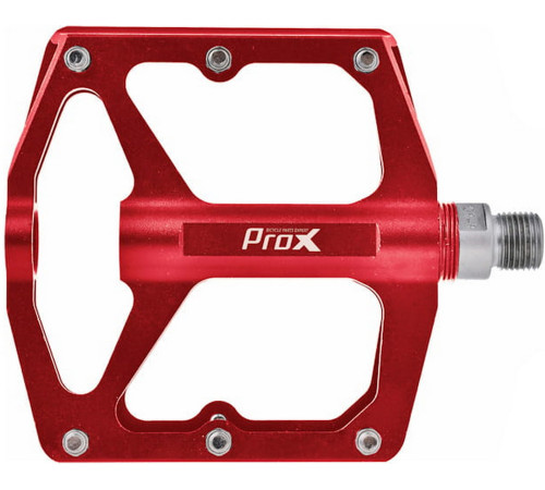 Pedals ProX Stig 25 Alu Pins axle Cr-Mo red