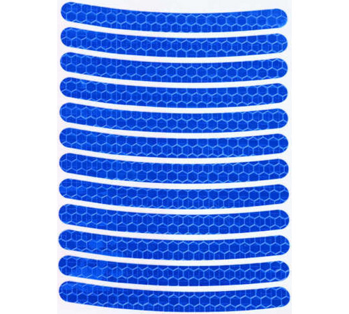 Wheel/helmet decoration stickers Prox blue