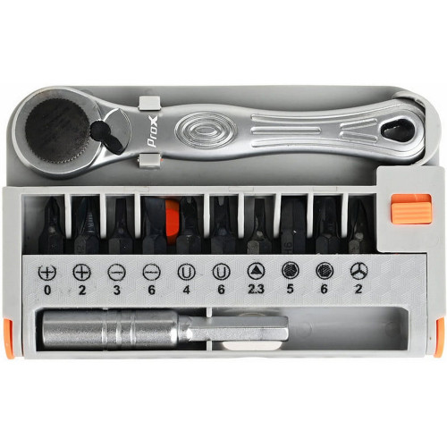 Tool set ProX KIT-15 with ratchet wrench 105mm