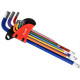 Tool ProX Hex 1.5/2/2.5/3/4/5/6/8/10mm CR-V multicolored