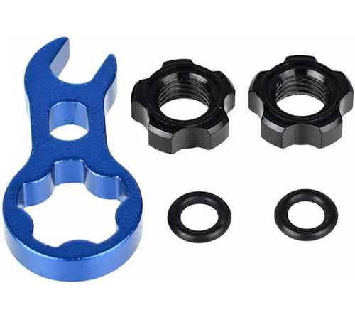 Tool ProX for valve nut Presta alu