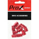 Valve cap ProX Alu AV-01 AV/Schrader red