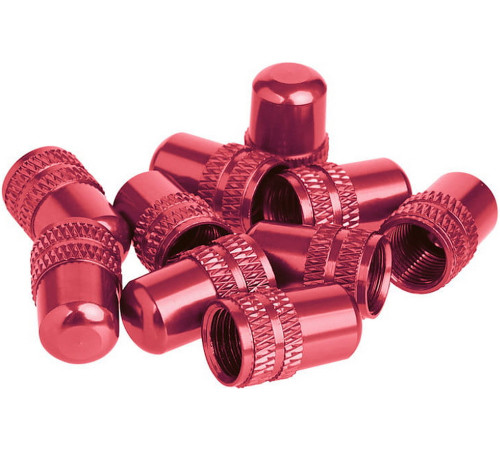Valve cap ProX Alu AV-02 AV/Schrader red
