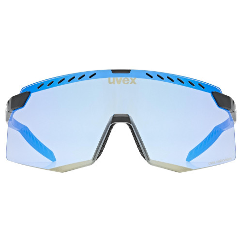 Glasses Uvex pace stage CV black matt / buzzy blue