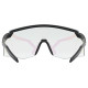 Glasses Uvex pace stage V black matt / mirror green