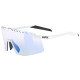 Glasses Uvex pace stage V white matt / mirror blue