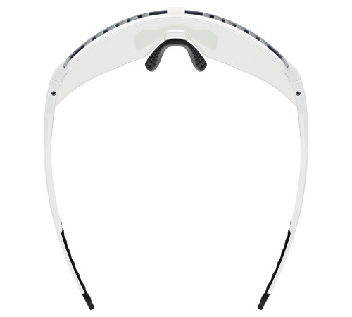 Glasses Uvex pace stage V white matt / mirror blue