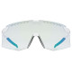 Glasses Uvex pace stage V white matt / mirror green