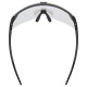 Glasses Uvex pace stage S V black matt / mirror blue