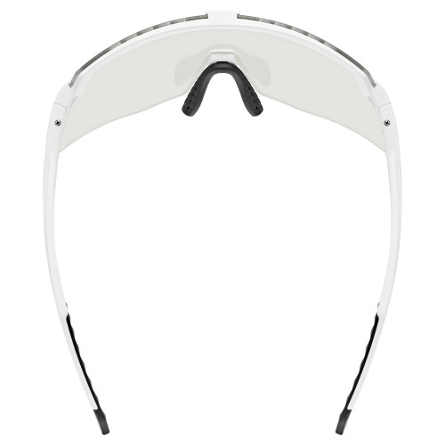 Glasses Uvex pace stage S V white matt / mirror green
