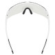 Glasses Uvex pace stage S V white matt / mirror green