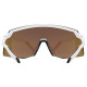 Glasses Uvex pace stage CV white matt / glossy green