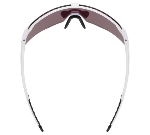 Glasses Uvex pace stage S CV white matt / mirror yellow