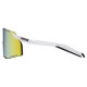 Glasses Uvex pace stage S CV white matt / mirror yellow