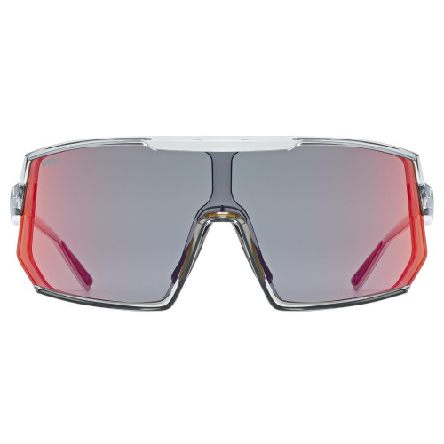 Glasses Uvex sportstyle 235 smoke transparent / mirror red