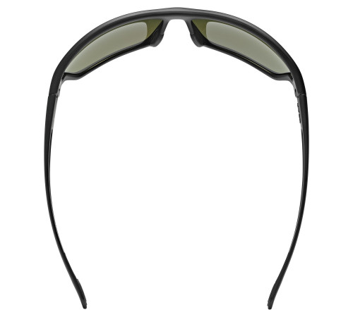 Glasses Uvex sportstyle 806 black matt / mirror blue