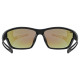 Glasses Uvex sportstyle 806 black matt / mirror blue